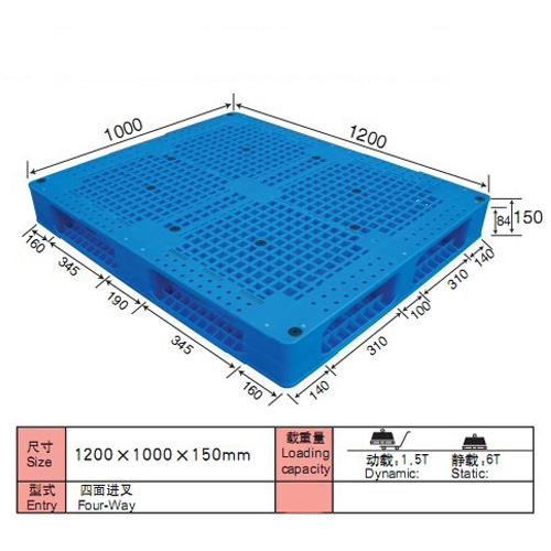 Double Face Plastic Pallet